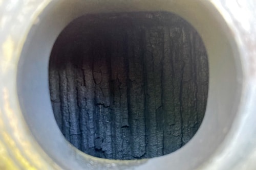 Does Your Cummins ISB Have a Faulty EGR Cooler? with RDI Power in Spring Hill, Fl. closeup image of clogged egr cooler